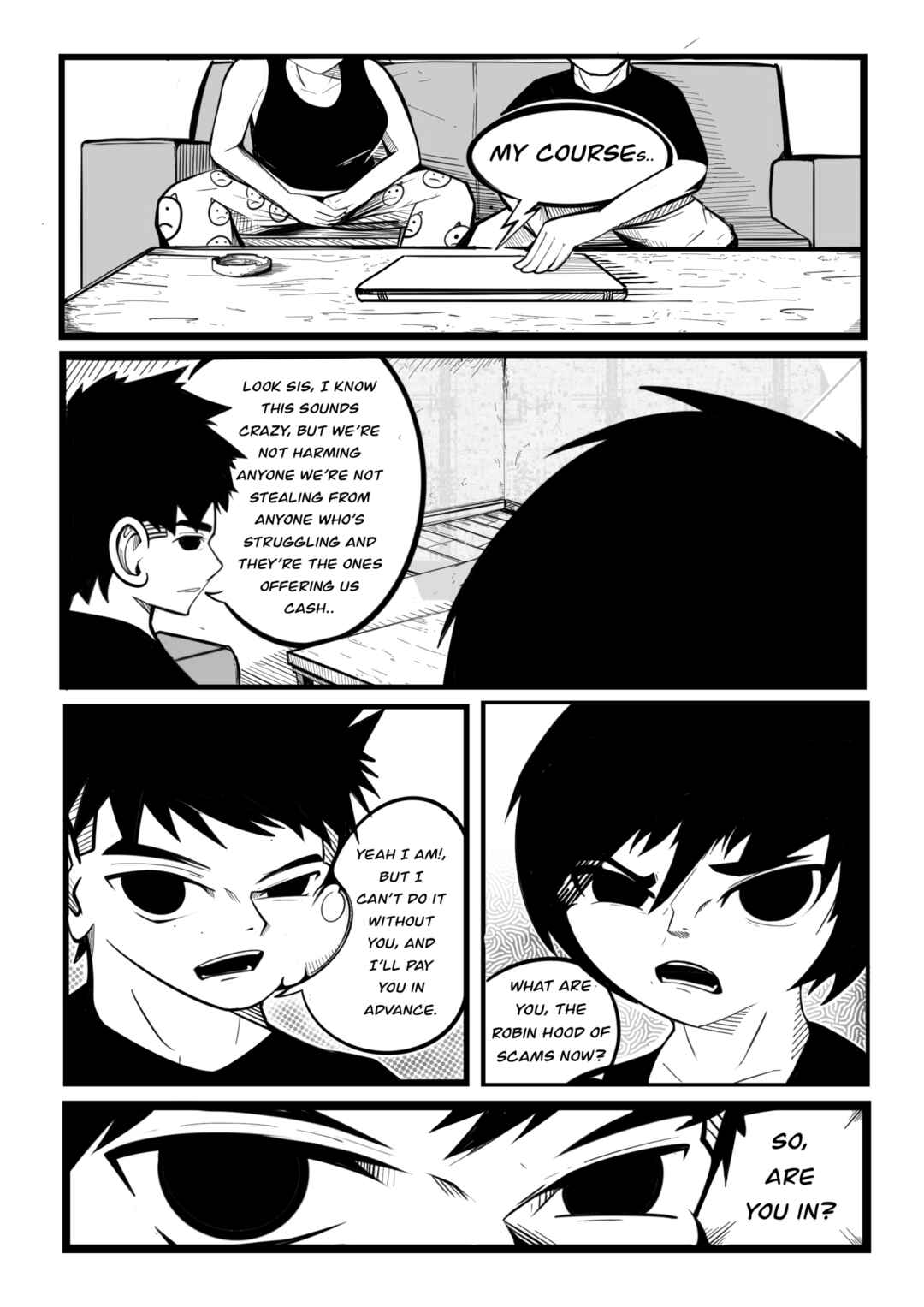 Help I’m in Love With a Scam Artist! Chapter 1 - Page 54
