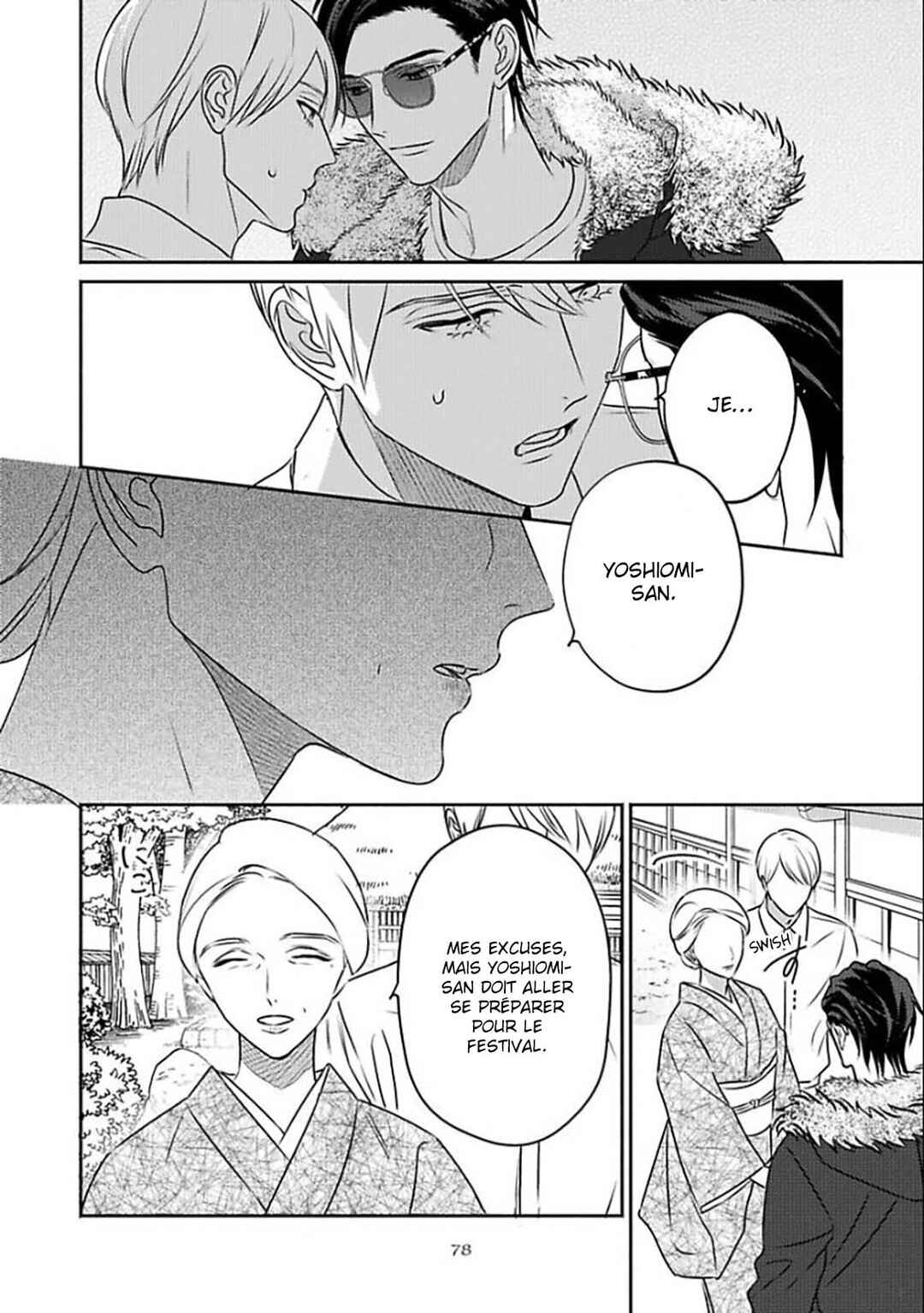 Komadori wa, Yoru no Tobari Chapter 3 - Page 10