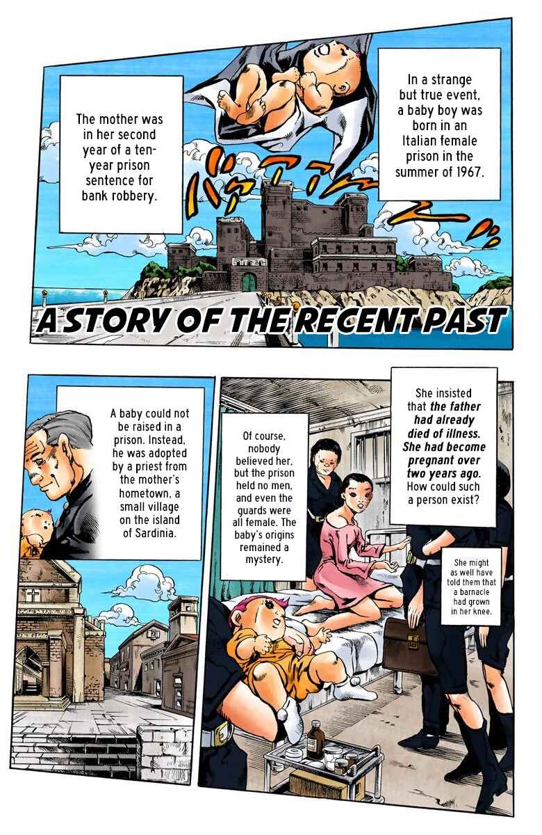 JoJo no Kimyou na Bouken: Part 5 - Ougon no Kaze Color-ban Chapter 130 - Page 2