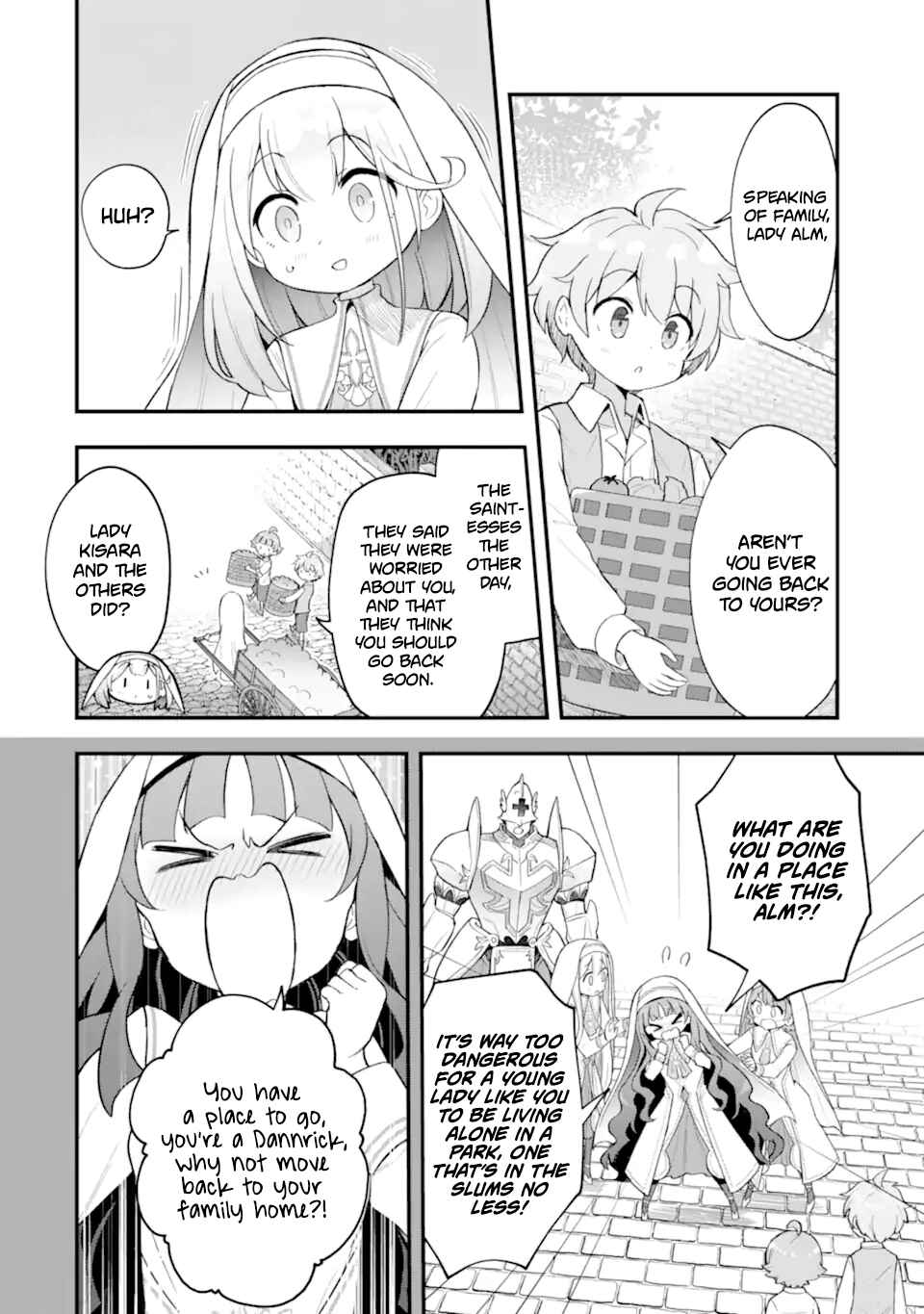Hai Kouen no Homeless Seijo Chapter 6.1 - Page 9