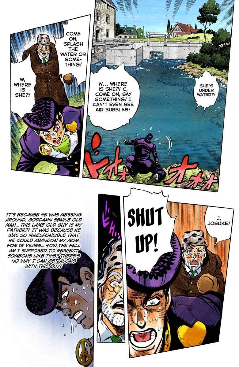 JoJo no Kimyou na Bouken: Part 4 - Diamond wa Kudakenai Color-ban Chapter 52 - Page 13