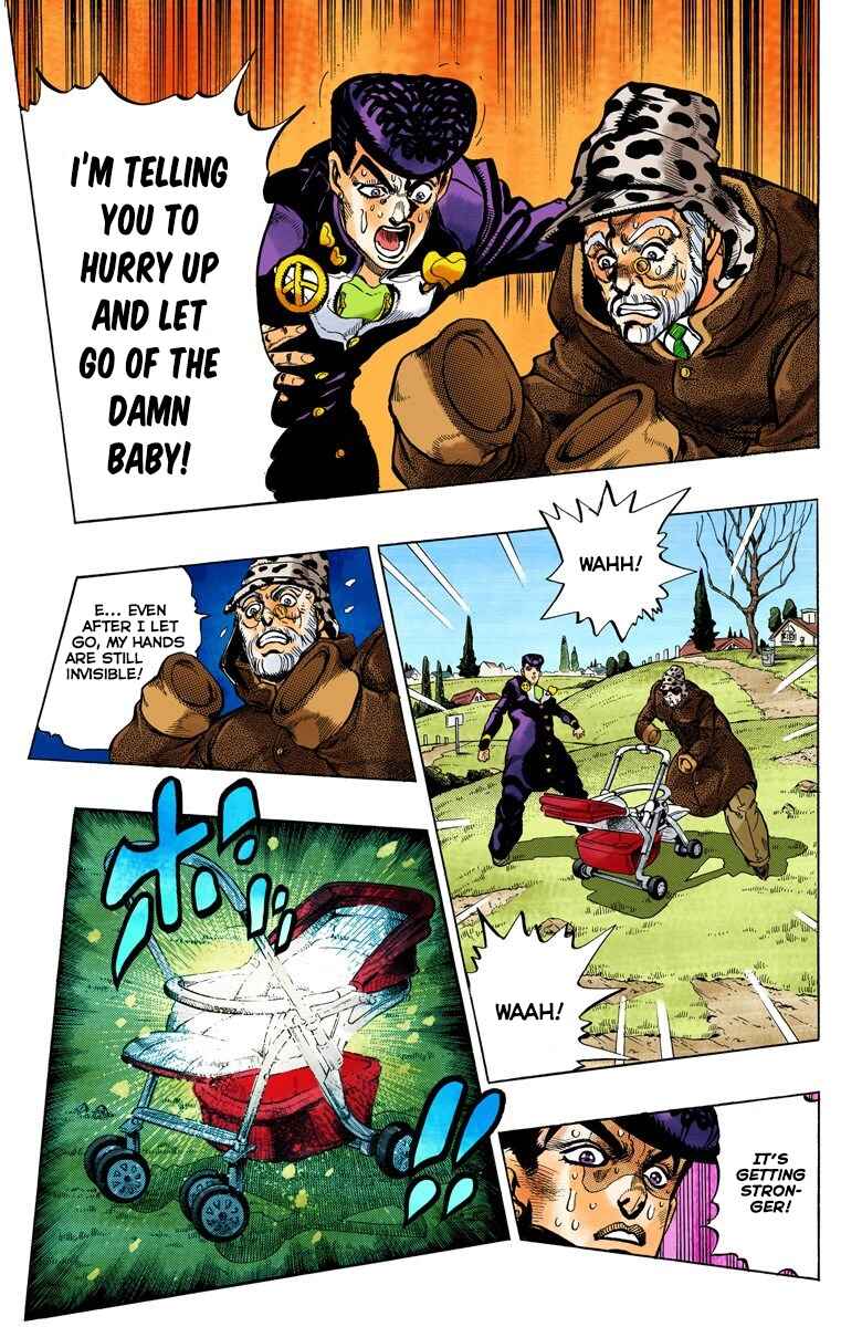 JoJo no Kimyou na Bouken: Part 4 - Diamond wa Kudakenai Color-ban Chapter 52 - Page 2