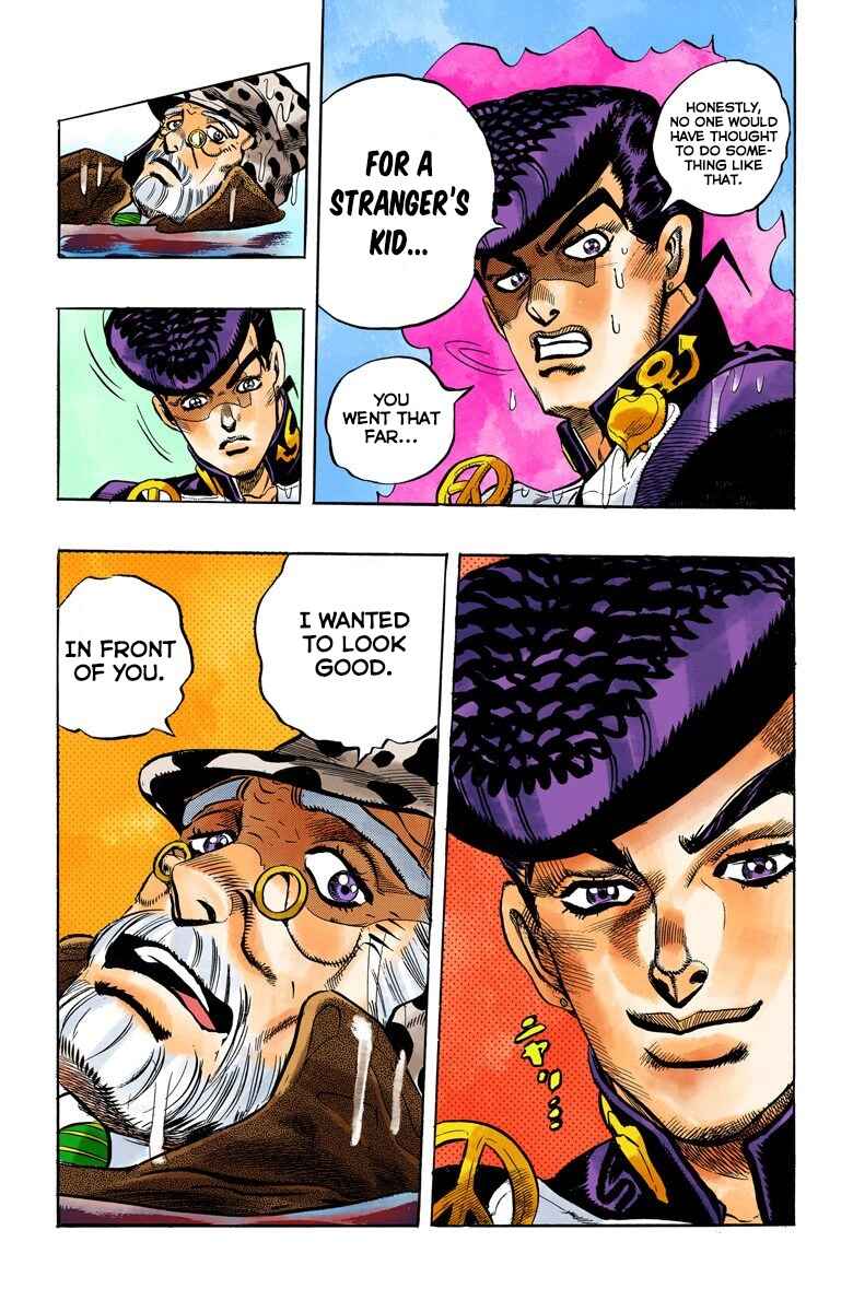 JoJo no Kimyou na Bouken: Part 4 - Diamond wa Kudakenai Color-ban Chapter 52 - Page 20