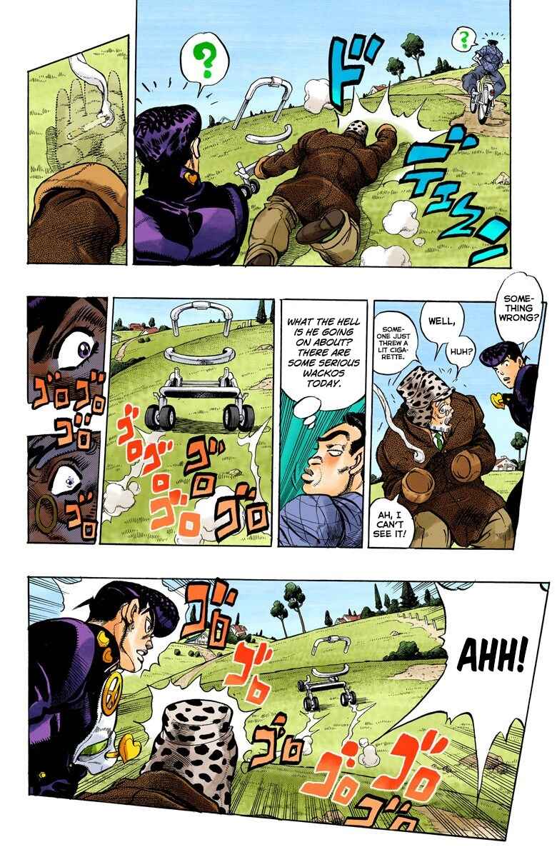 JoJo no Kimyou na Bouken: Part 4 - Diamond wa Kudakenai Color-ban Chapter 52 - Page 7