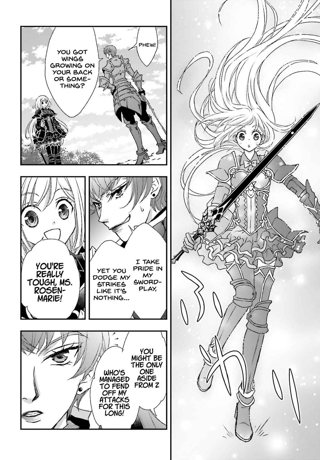 Shinigami ni Sodaterareta Shoujo wa Shikkoku no Tsurugi o Mune ni Idaku Chapter 38 - Page 12