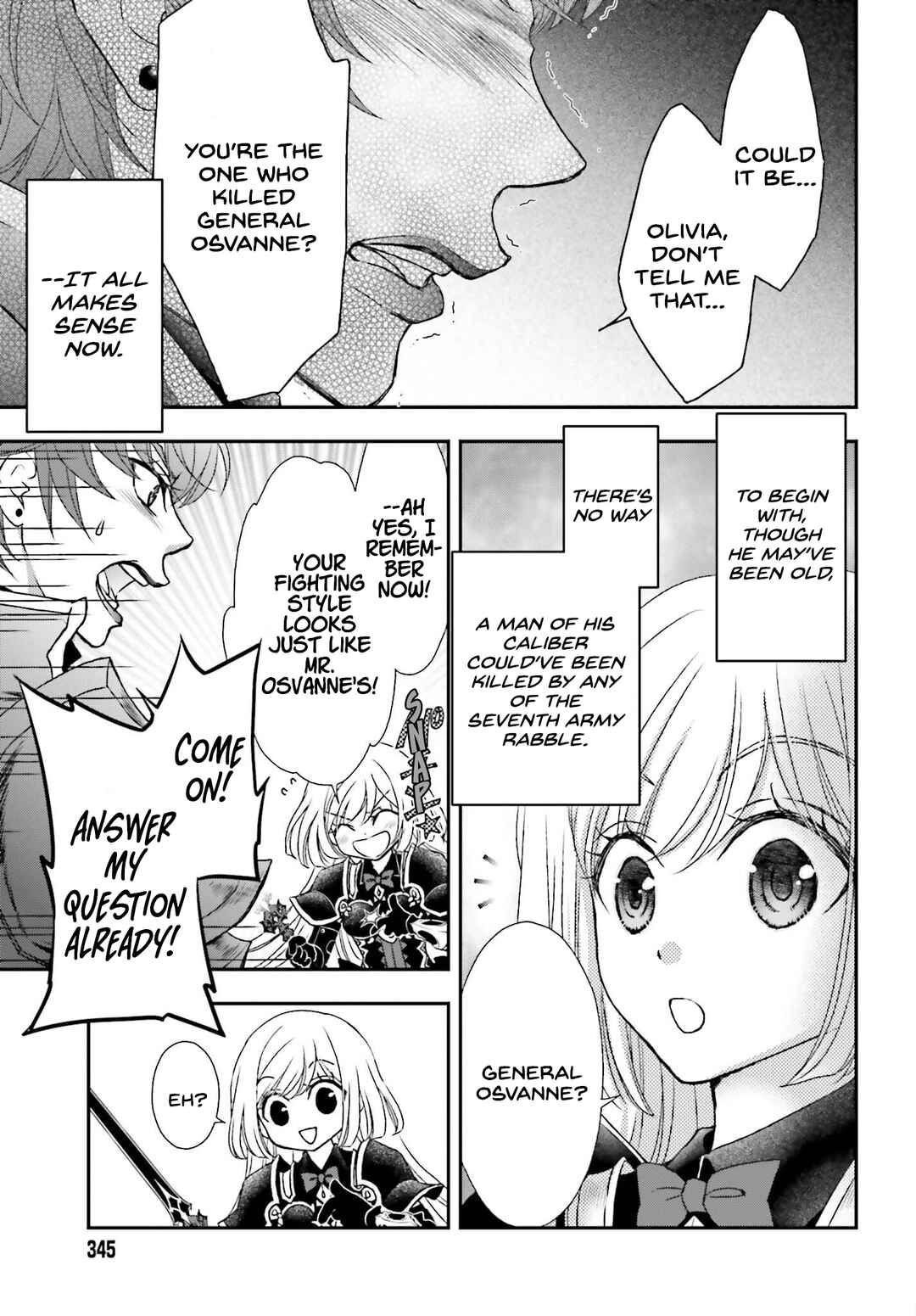 Shinigami ni Sodaterareta Shoujo wa Shikkoku no Tsurugi o Mune ni Idaku Chapter 38 - Page 17