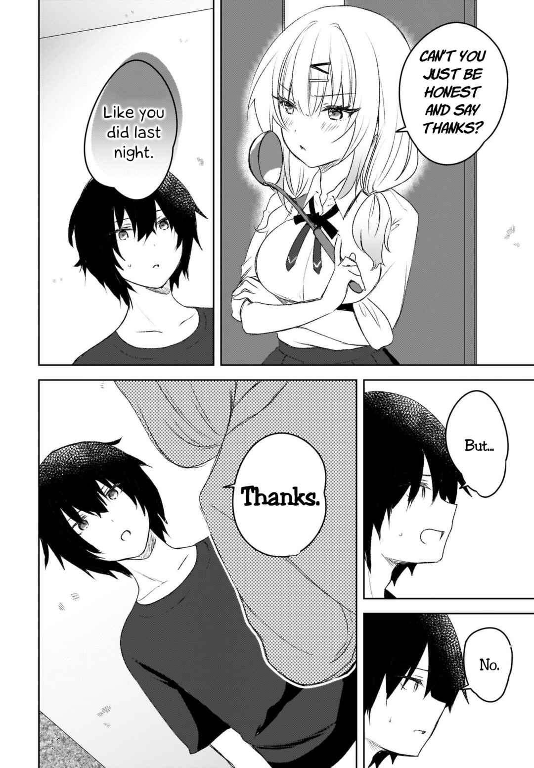 Ushiro no Seki no Gyaru ni Sukarete Shimatta. - Mou Ore wa Dame Kamoshiranai. Chapter 3 - Page 16