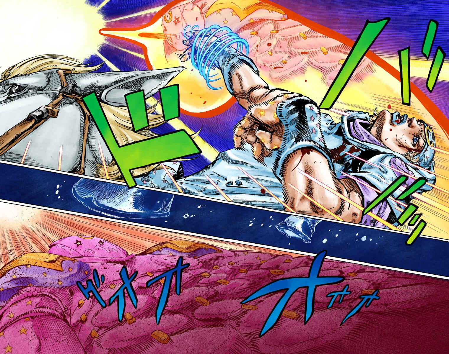 JoJo no Kimyou na Bouken: Part 7 - Steel Ball Run Color-ban Chapter 93 - Page 10