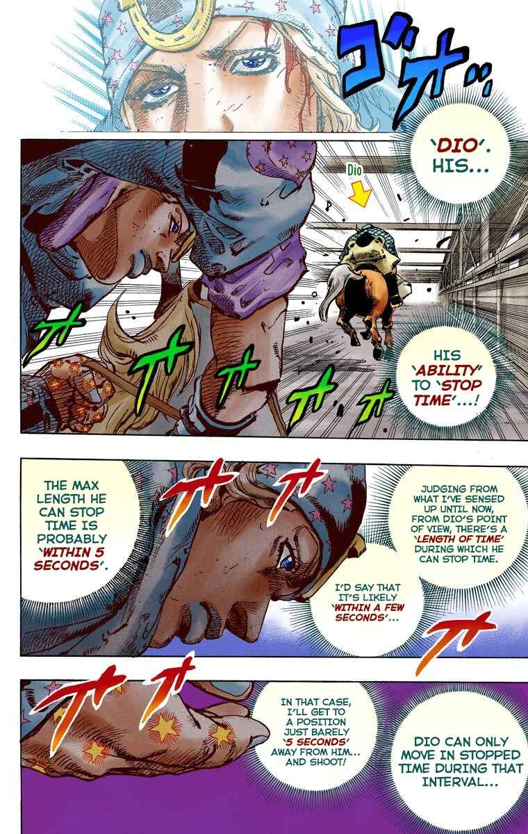 JoJo no Kimyou na Bouken: Part 7 - Steel Ball Run Color-ban Chapter 93 - Page 21