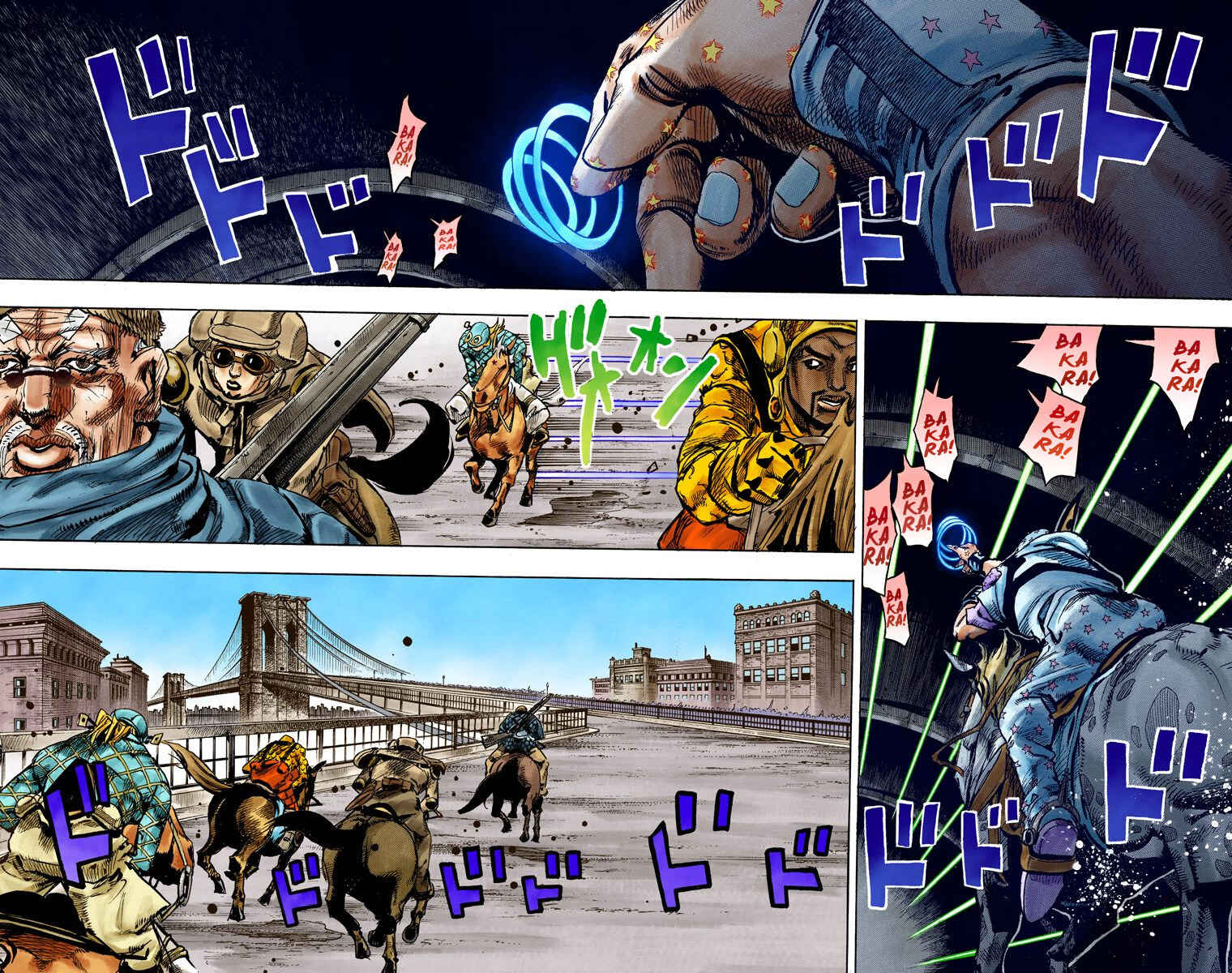 JoJo no Kimyou na Bouken: Part 7 - Steel Ball Run Color-ban Chapter 93 - Page 6