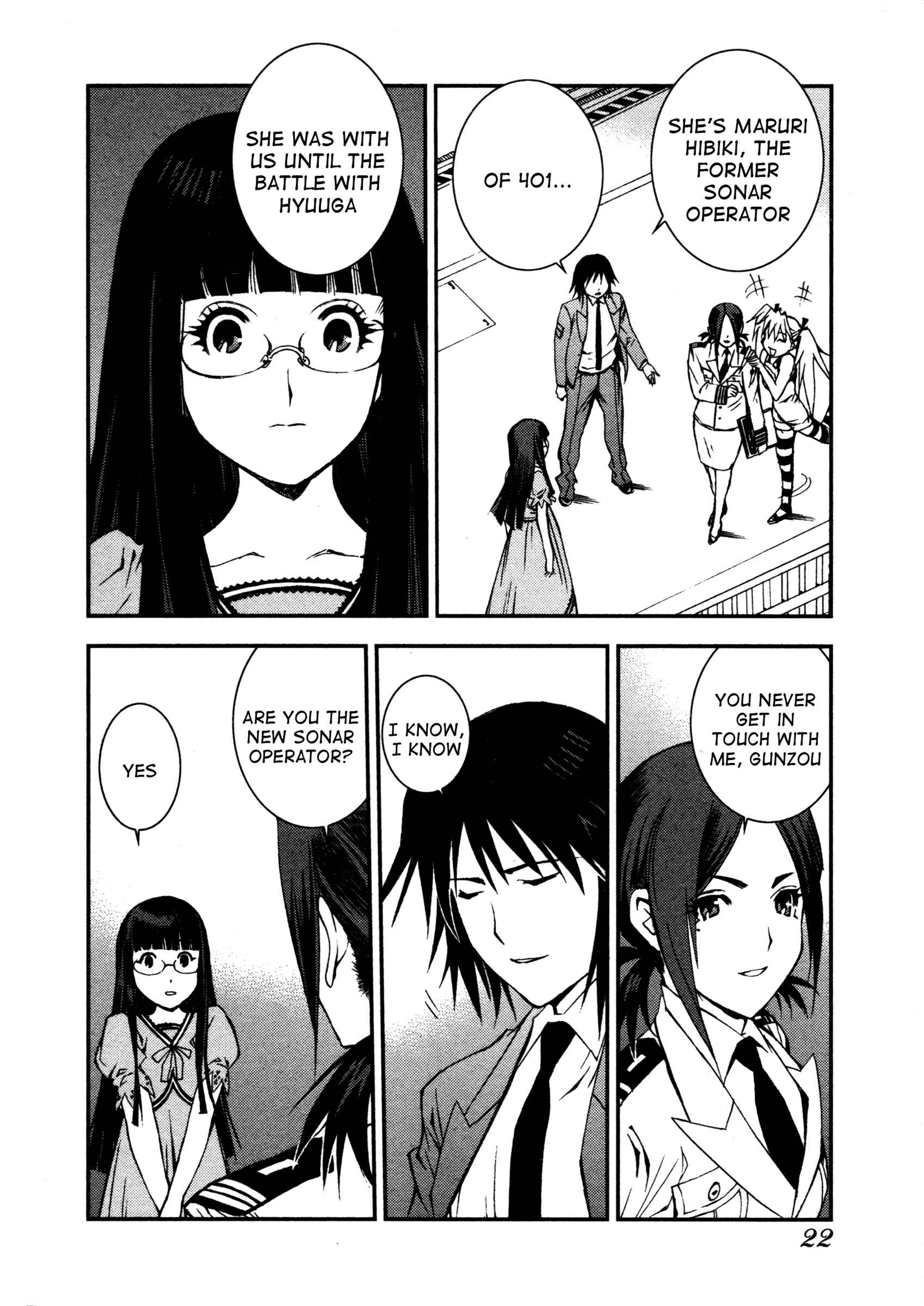 Aoki Hagane no Arpeggio Chapter 6 - Page 22