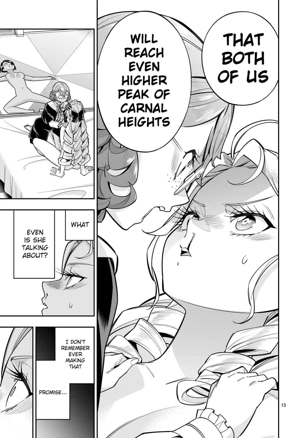 Shinimodori Oujo wa Ikinobiru tame ni Yuri Harem o Tsukuru koto ni shita Chapter 8 - Page 13