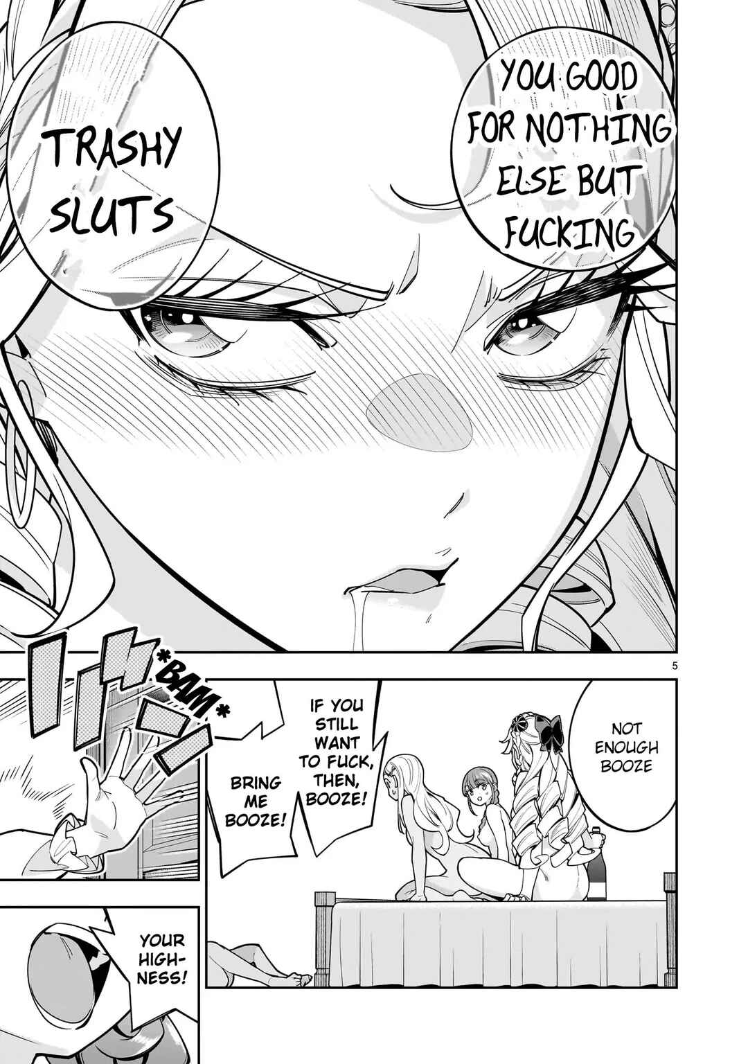 Shinimodori Oujo wa Ikinobiru tame ni Yuri Harem o Tsukuru koto ni shita Chapter 8 - Page 5