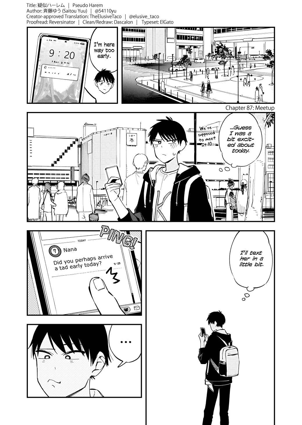 Giji Harem Chapter 87 - Page 1