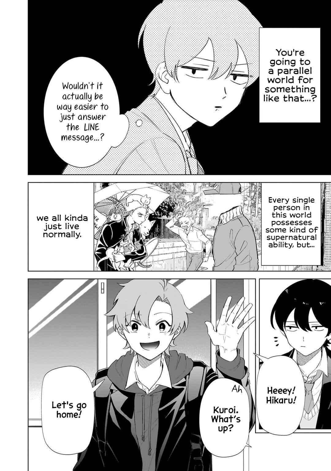 Shiretto Sugee Koto Itteru Gal. - Shiritsu Paranomaru Koukou no Nichijou Chapter 2 - Page 3