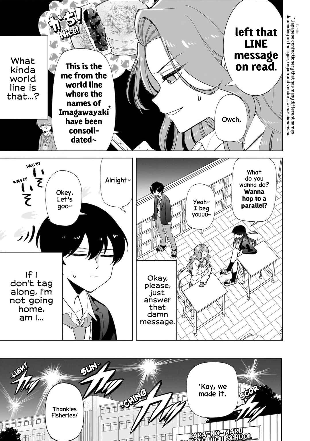 Shiretto Sugee Koto Itteru Gal. - Shiritsu Paranomaru Koukou no Nichijou Chapter 2 - Page 6