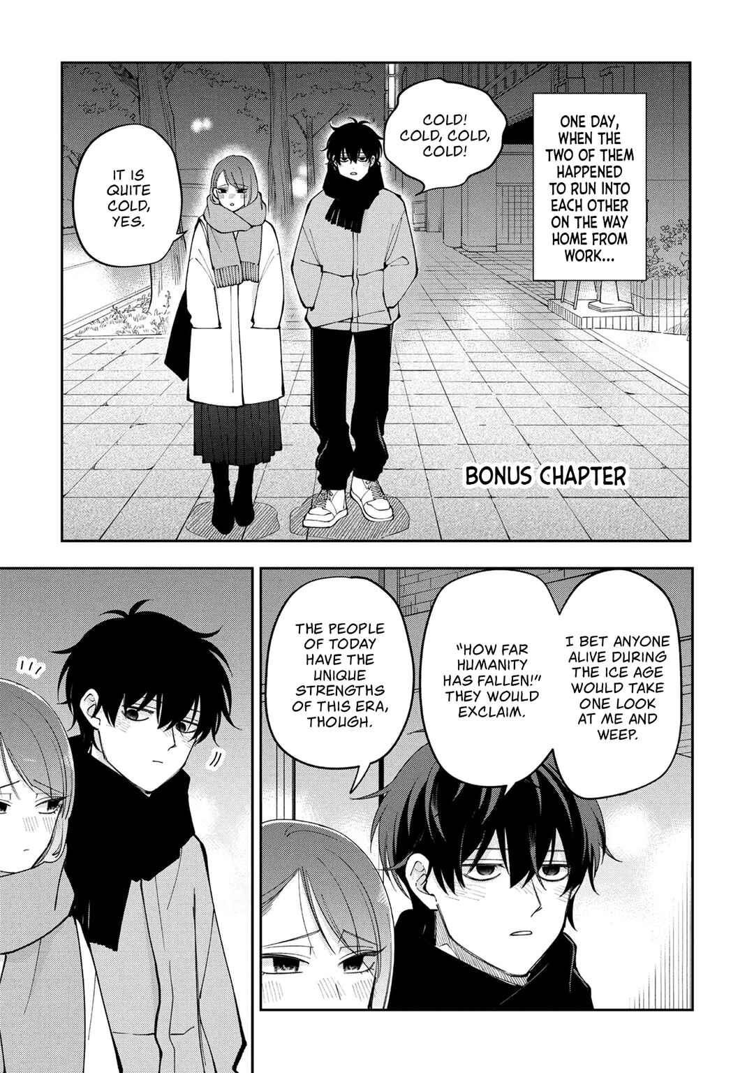 Moriagaranai Date Chapter 13.5 - Page 1