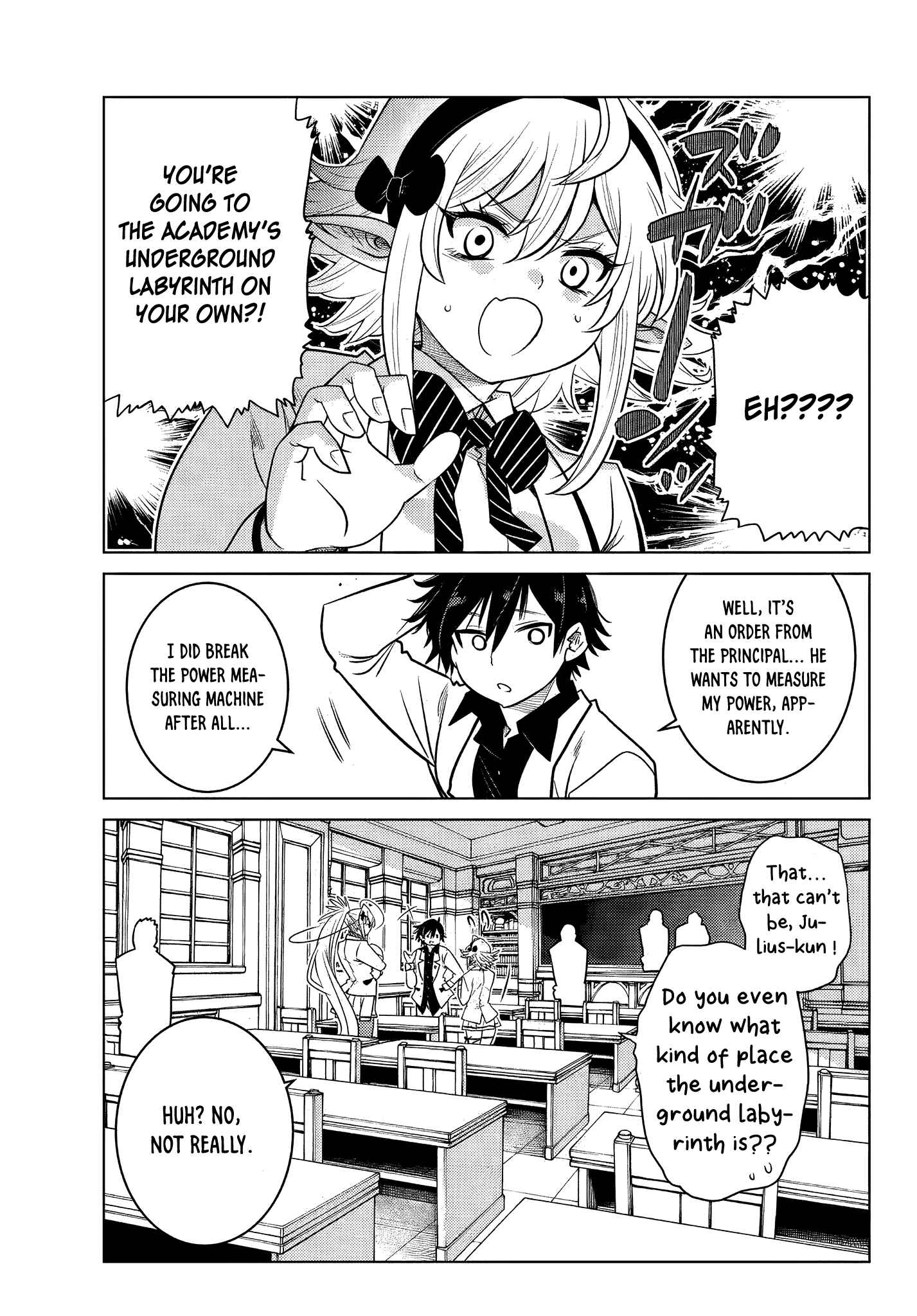 Ochikobore Datta Ani ga Jitsuha Saikyou ~Shijou Saikyou no Yuusha wa Tensei-shi, Gakuen de Mujikaku ni Musou Suru~ Chapter 5.4 - Page 7