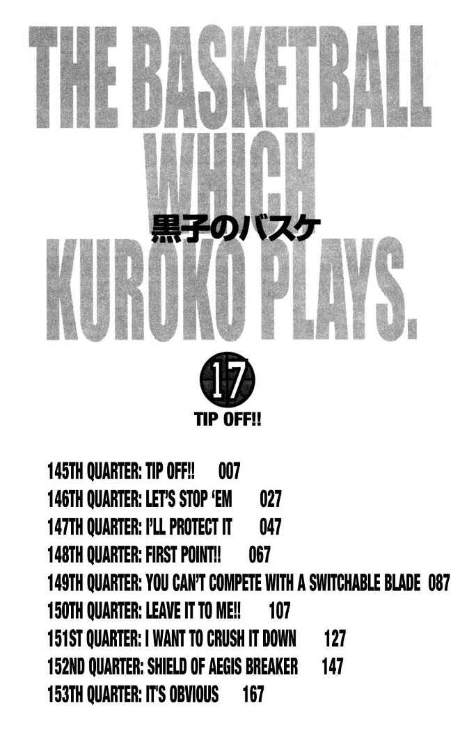 Kuroko's Basketball Chapter 145 - Page 6