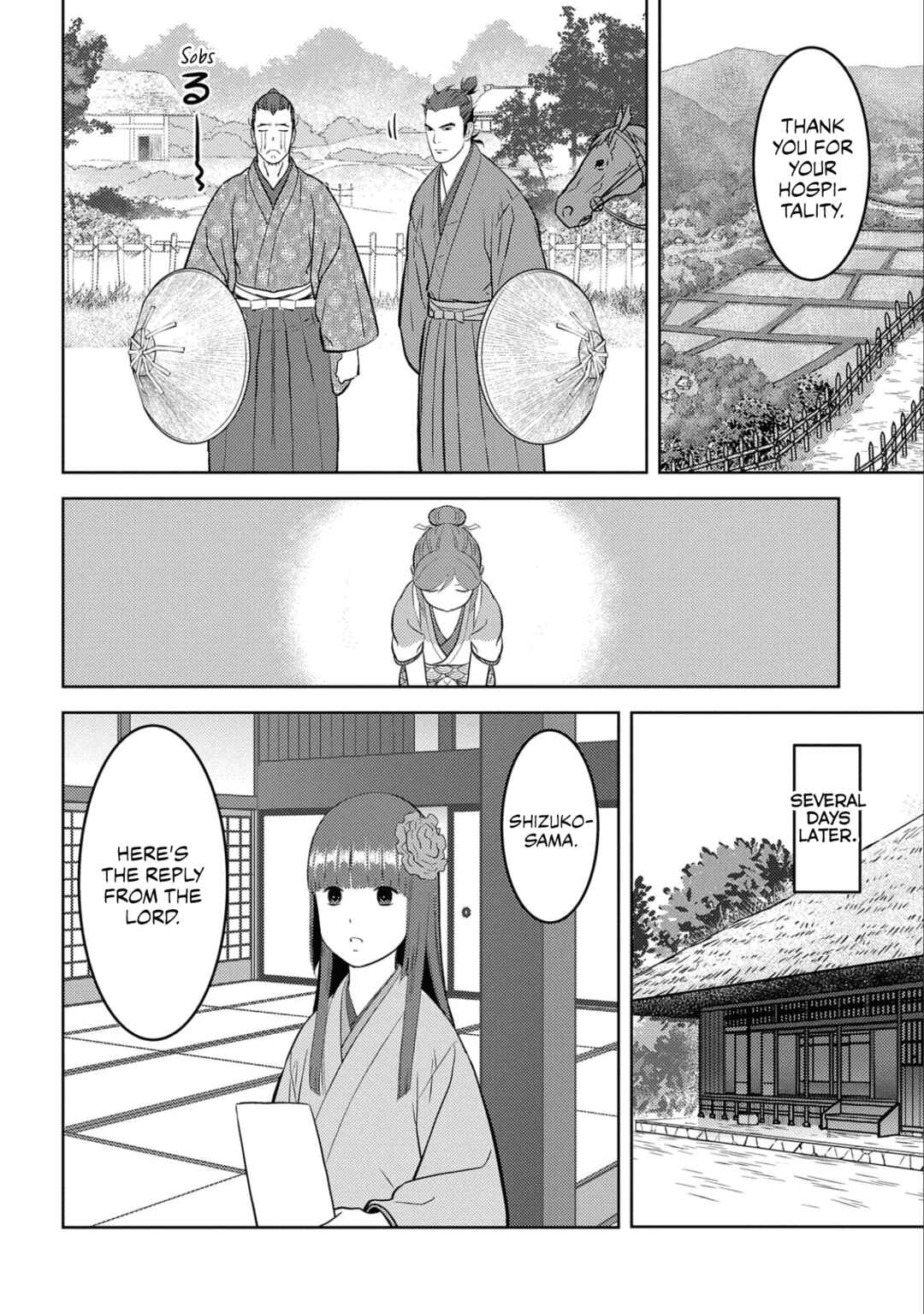 Sengoku Komachi Kuroutan Chapter 64 - Page 9