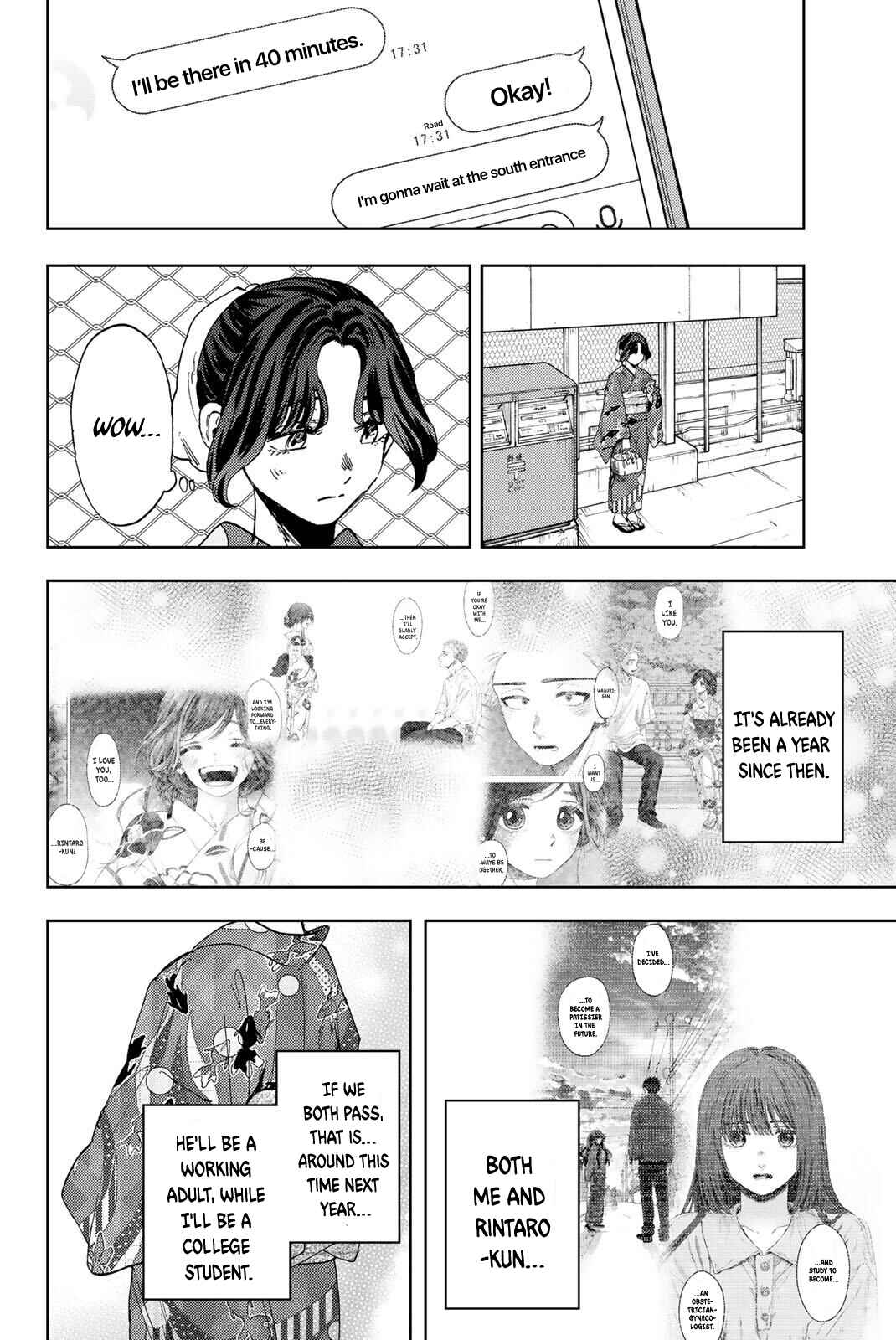 Kaoru Hana wa Rin to Saku Chapter 156.5 - Page 8
