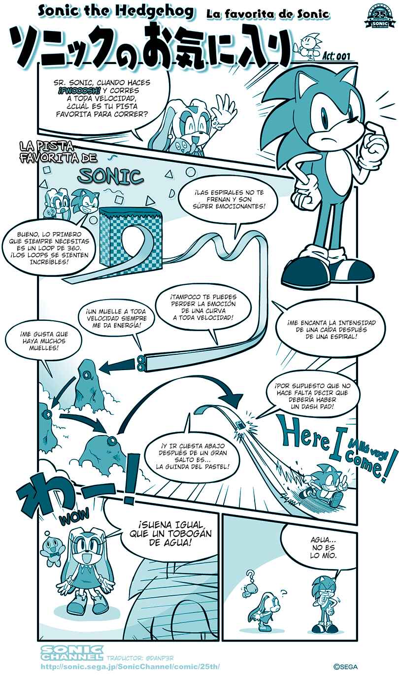 Sonic Comic Chapter 1 - Page 1