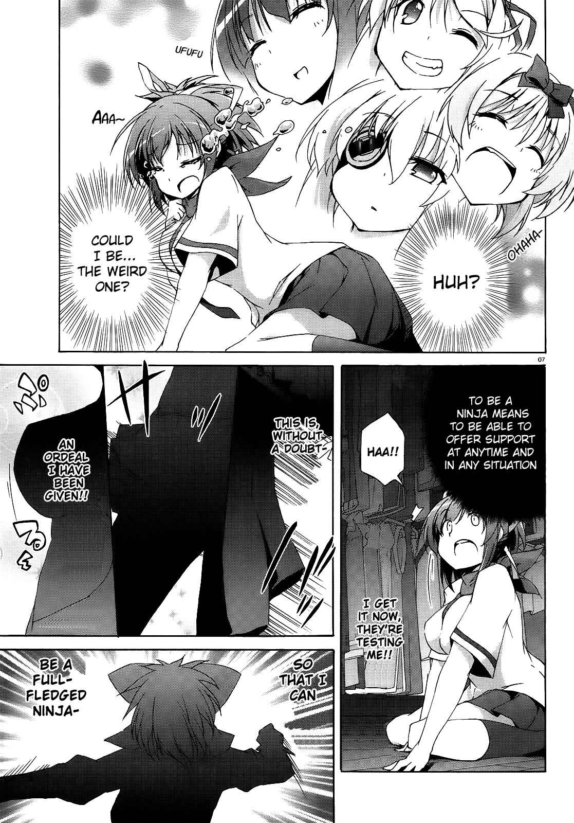 Senran Kagura - Shoujotachi no Shinei Chapter 6.5 - Page 7