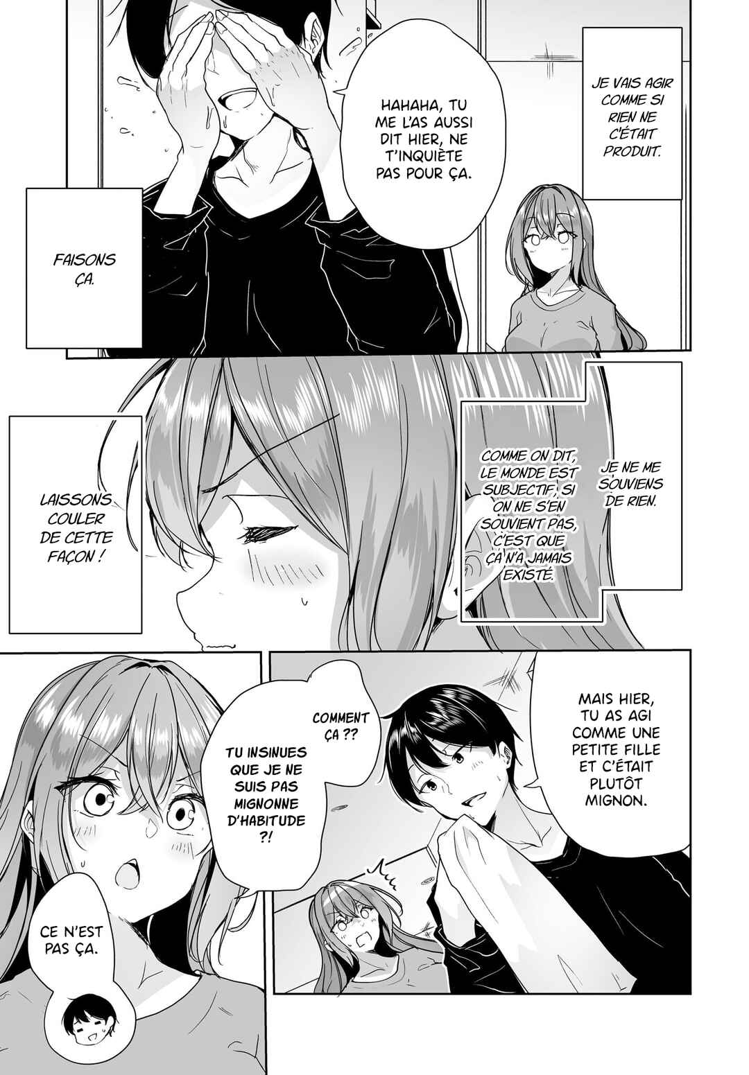 Danshi dato Omotteita Osananajimi tono Shinkon Seikatsu ga Umaku Ikisugiru Ken ni Tsuite Chapter 6 - Page 18