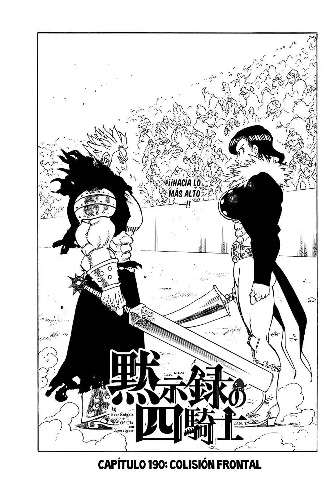 Mokushiroku no Yonkishi Chapter 190 - Page 2