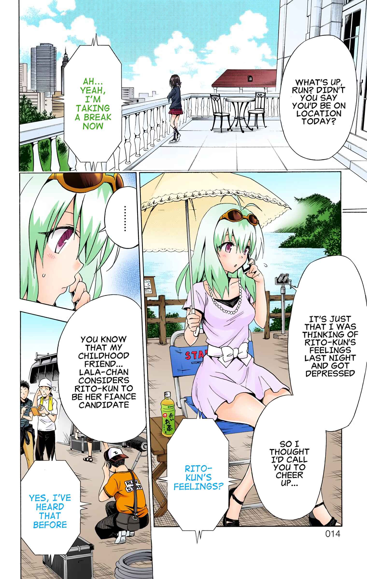 To Love Ru Darkness (Official Colored) Chapter 58 - Page 11