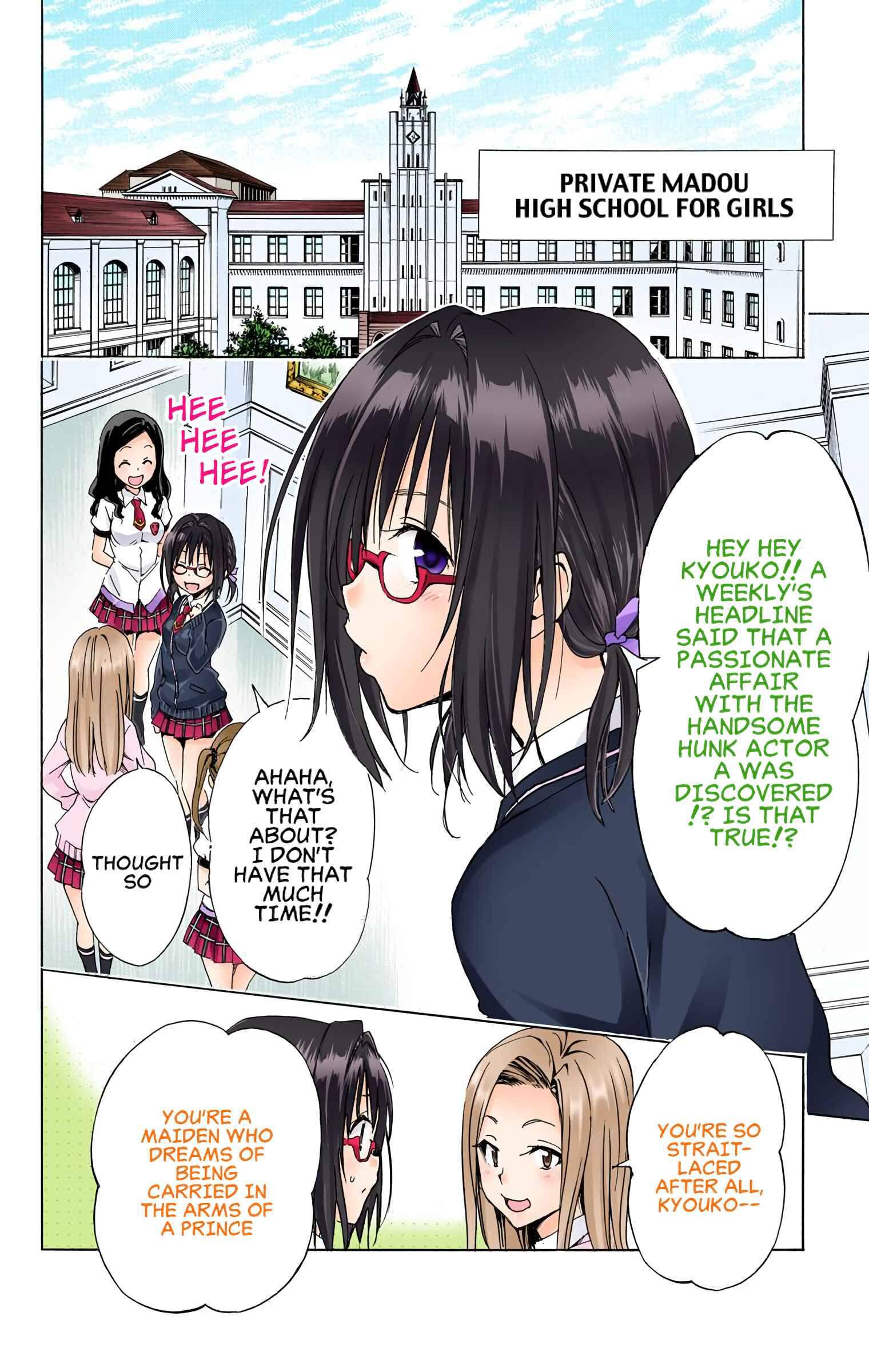 To Love Ru Darkness (Official Colored) Chapter 58 - Page 9