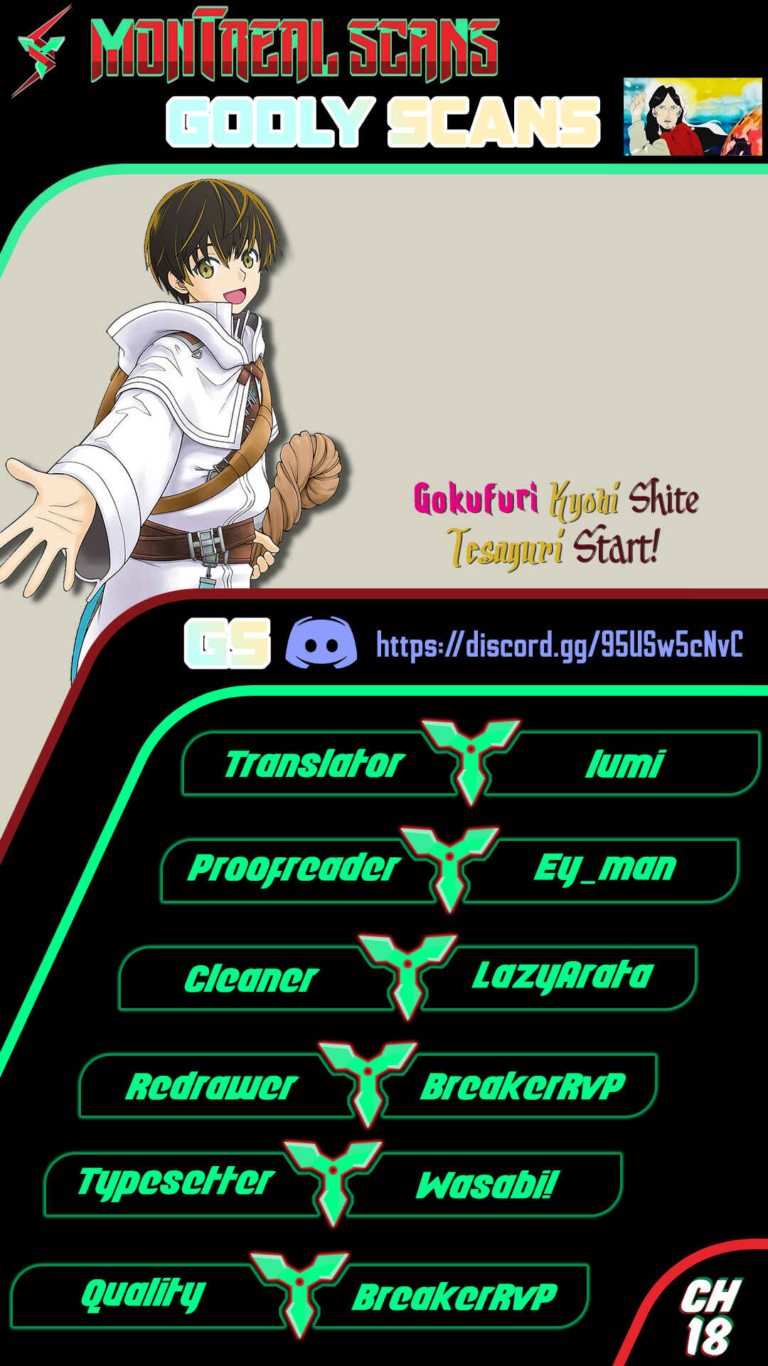 Gokufuri Kyohi Shite Tesaguri Start! - Tokka Shinai Healer, Nakama to Wakarete Tabi ni Deru Chapter 18 - Page 1