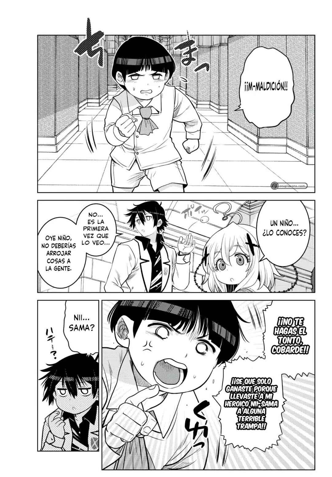 Ochikobore Datta Ani ga Jitsuha Saikyou ~Shijou Saikyou no Yuusha wa Tensei-shi, Gakuen de Mujikaku ni Musou Suru~ Chapter 13 - Page 8