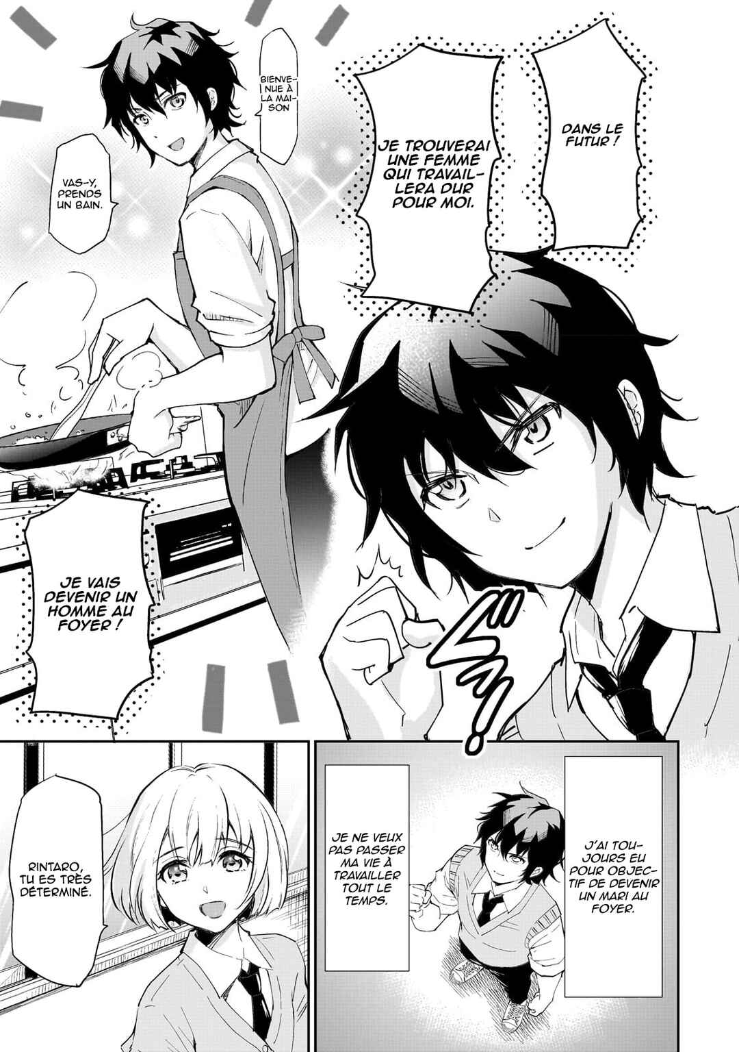 Isshou Hatarakitakunai Ore ga, Classmate no Daininki Idol ni Natsukaretara Chapter 1 - Page 11