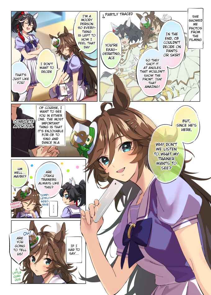 Uma Musume Pretty Derby - Sen Ichi-yo CB Chapter 56 - Page 1