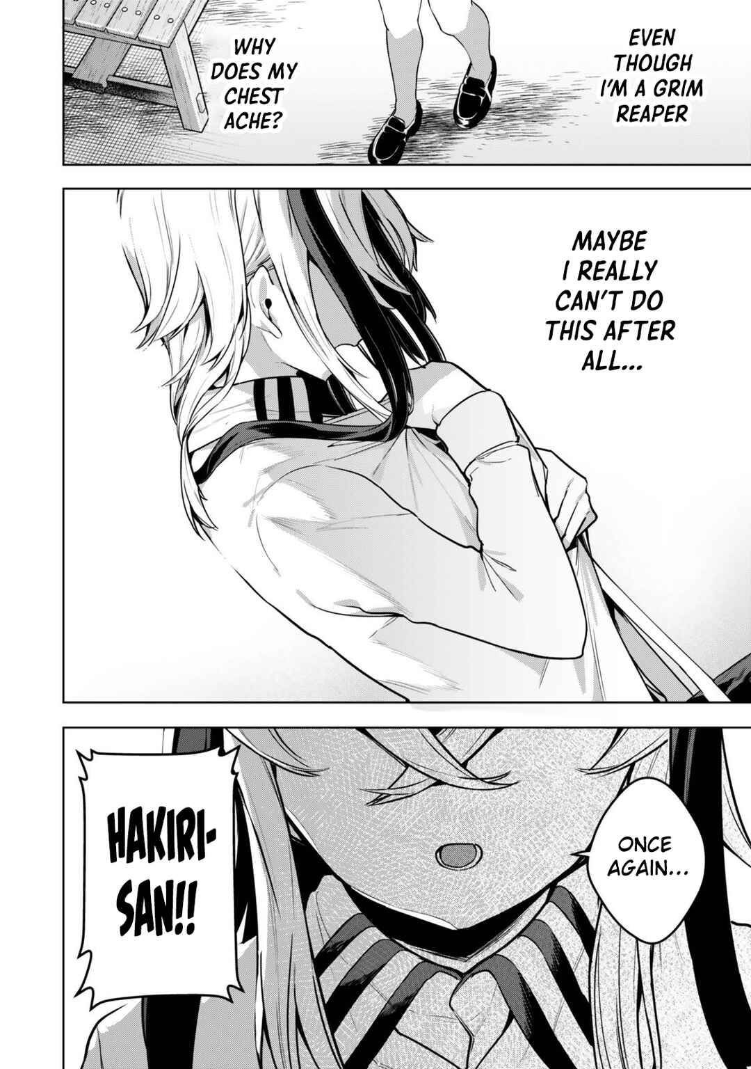 Hakiri-san wa Kimi Dake no Shinigami ni Naritai Chapter 7 - Page 18