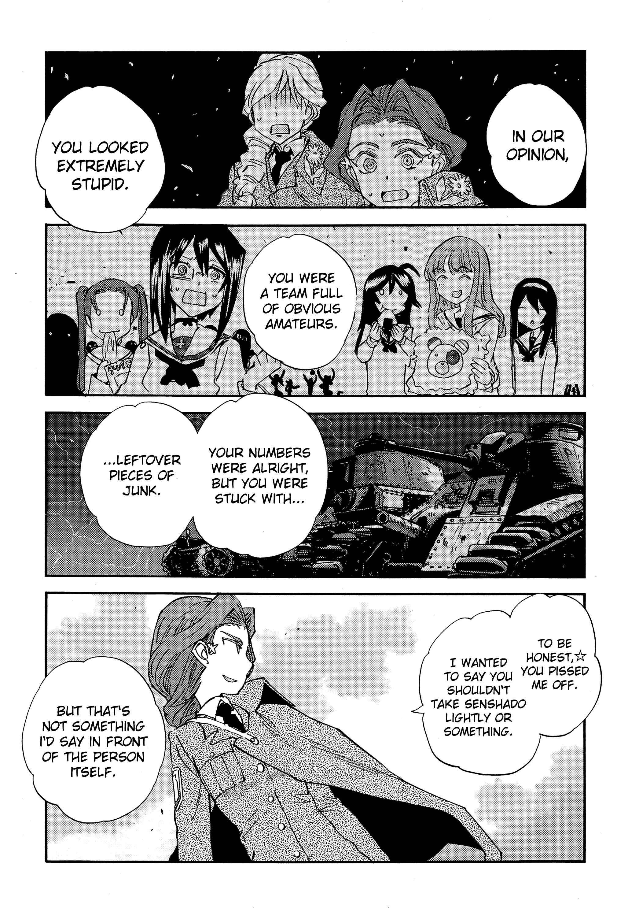 Girls und Panzer: Ribbon no Musha Chapter 24 - Page 22