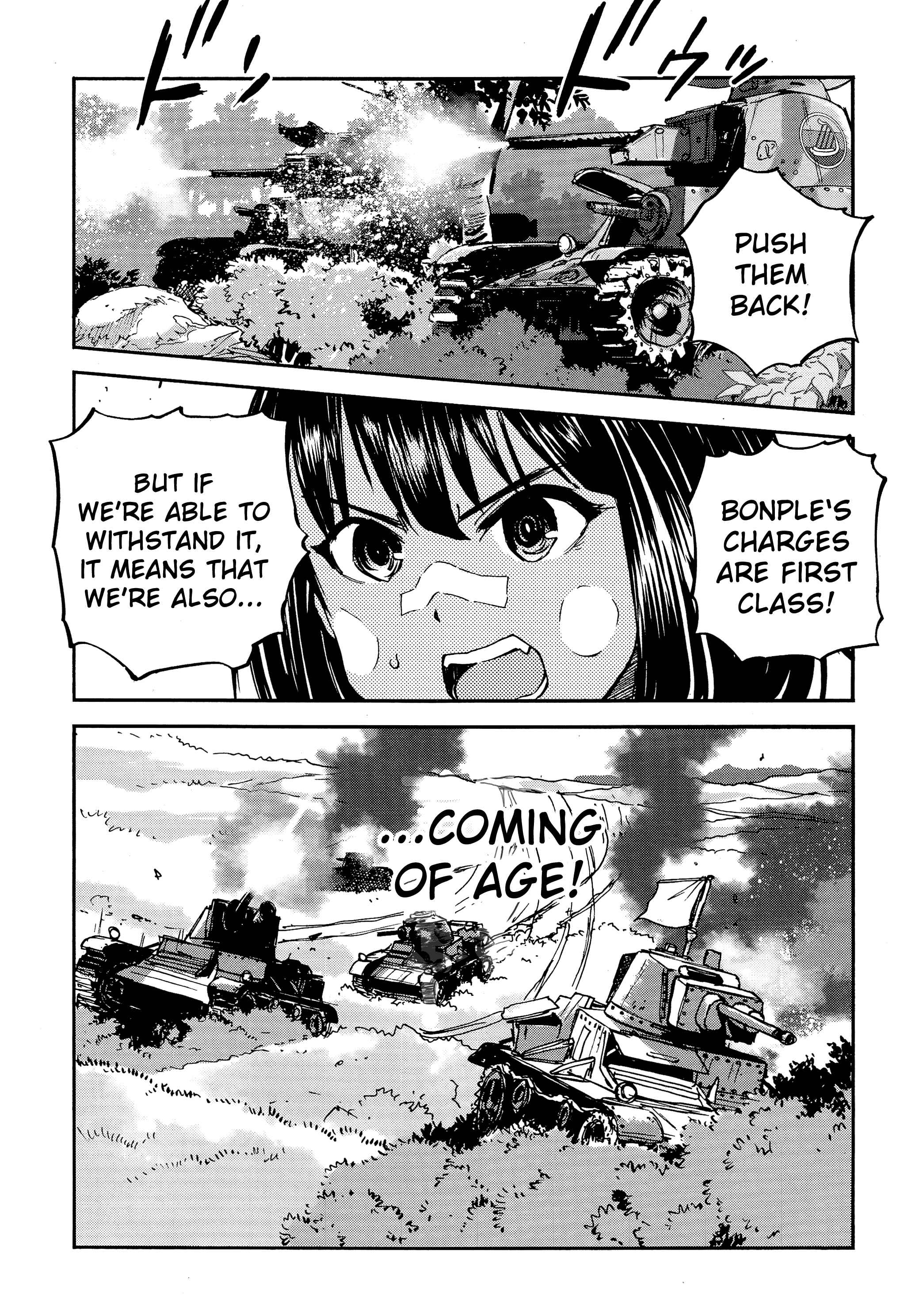 Girls und Panzer: Ribbon no Musha Chapter 24 - Page 32