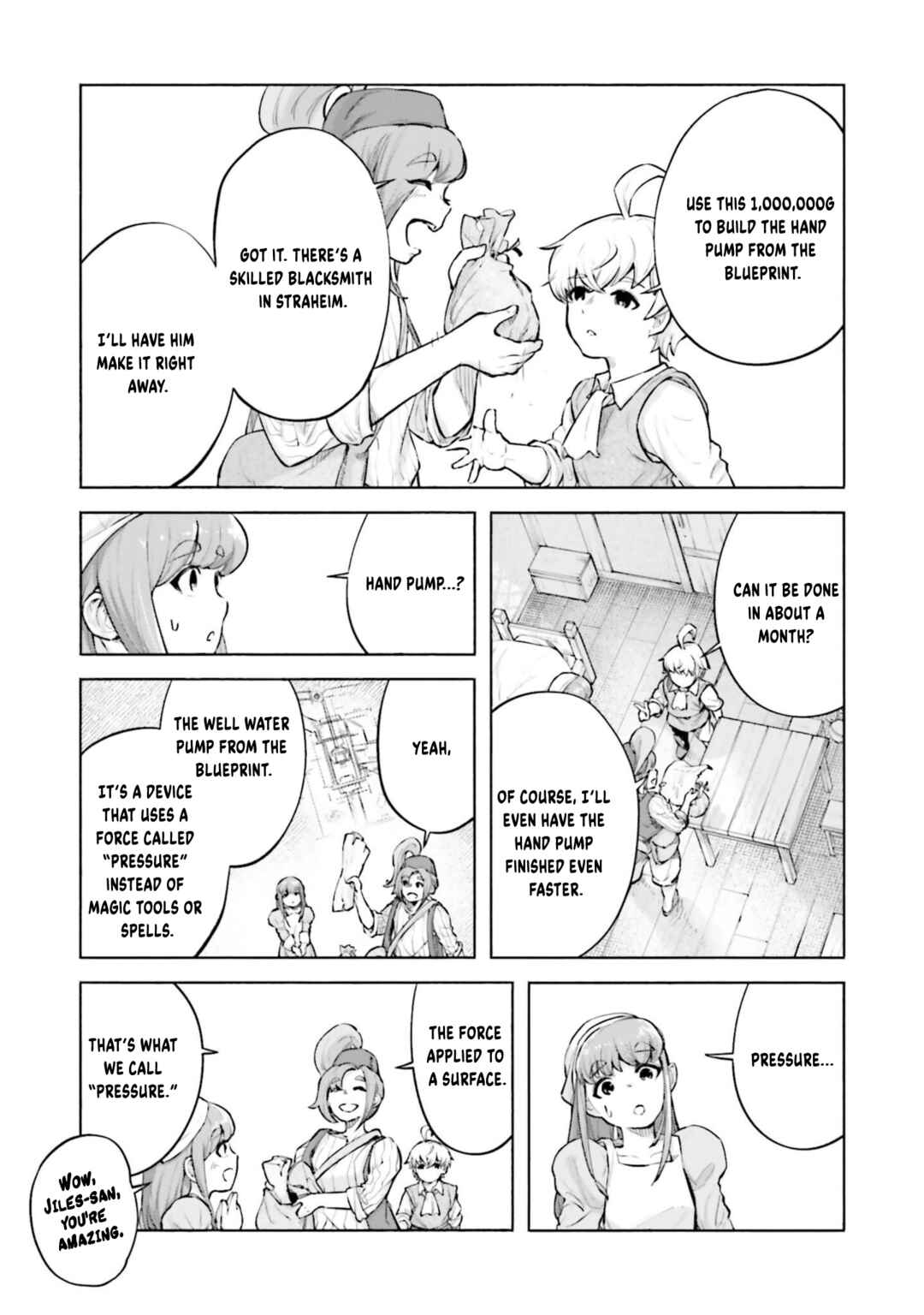 Karada wa Jidou, Nakami wa Ossan no Nariagari Bokenki - Satera mo Tsuiteikimasu! Chapter 4 - Page 14