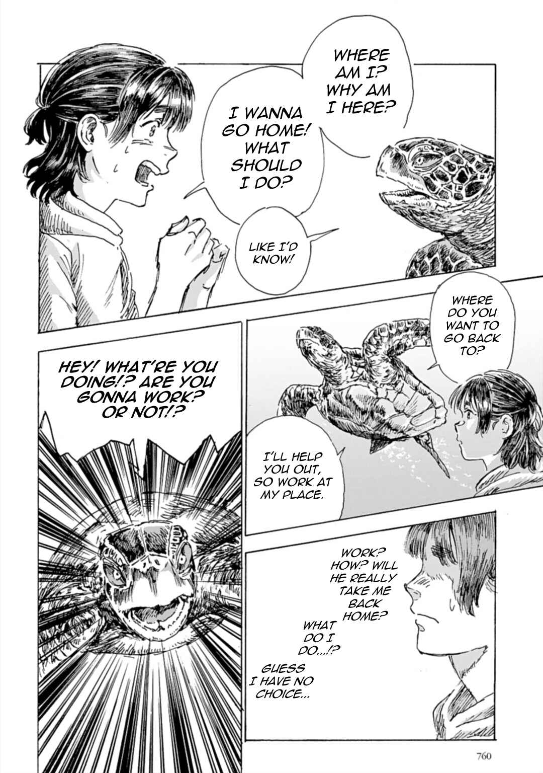 Umi no Koe ga Kikitakute Chapter Magazine Version - Page 13