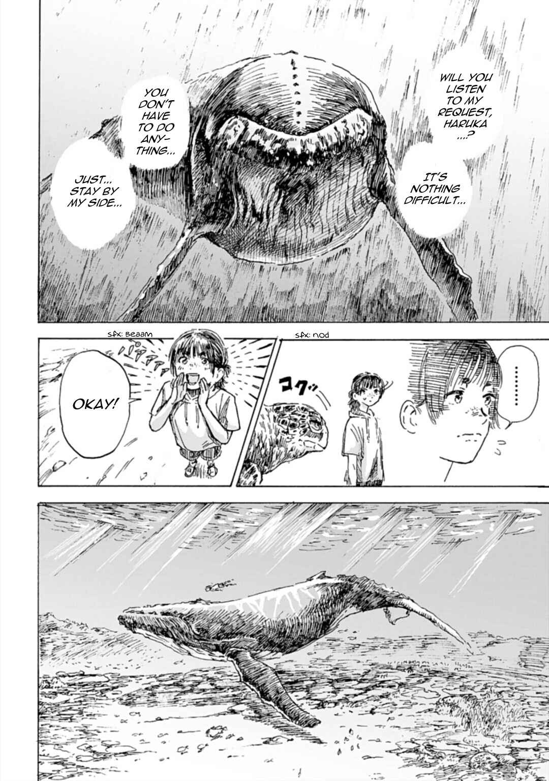 Umi no Koe ga Kikitakute Chapter Magazine Version - Page 19