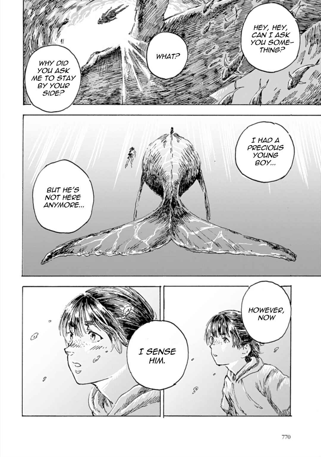 Umi no Koe ga Kikitakute Chapter Magazine Version - Page 23