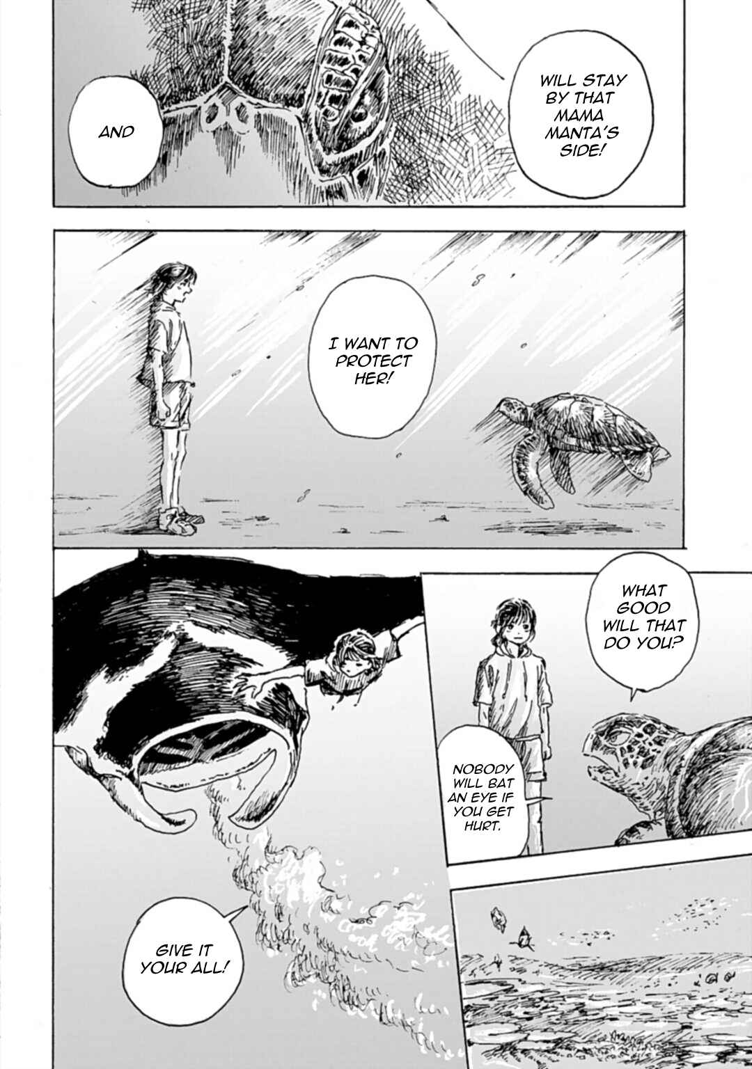Umi no Koe ga Kikitakute Chapter Magazine Version - Page 28