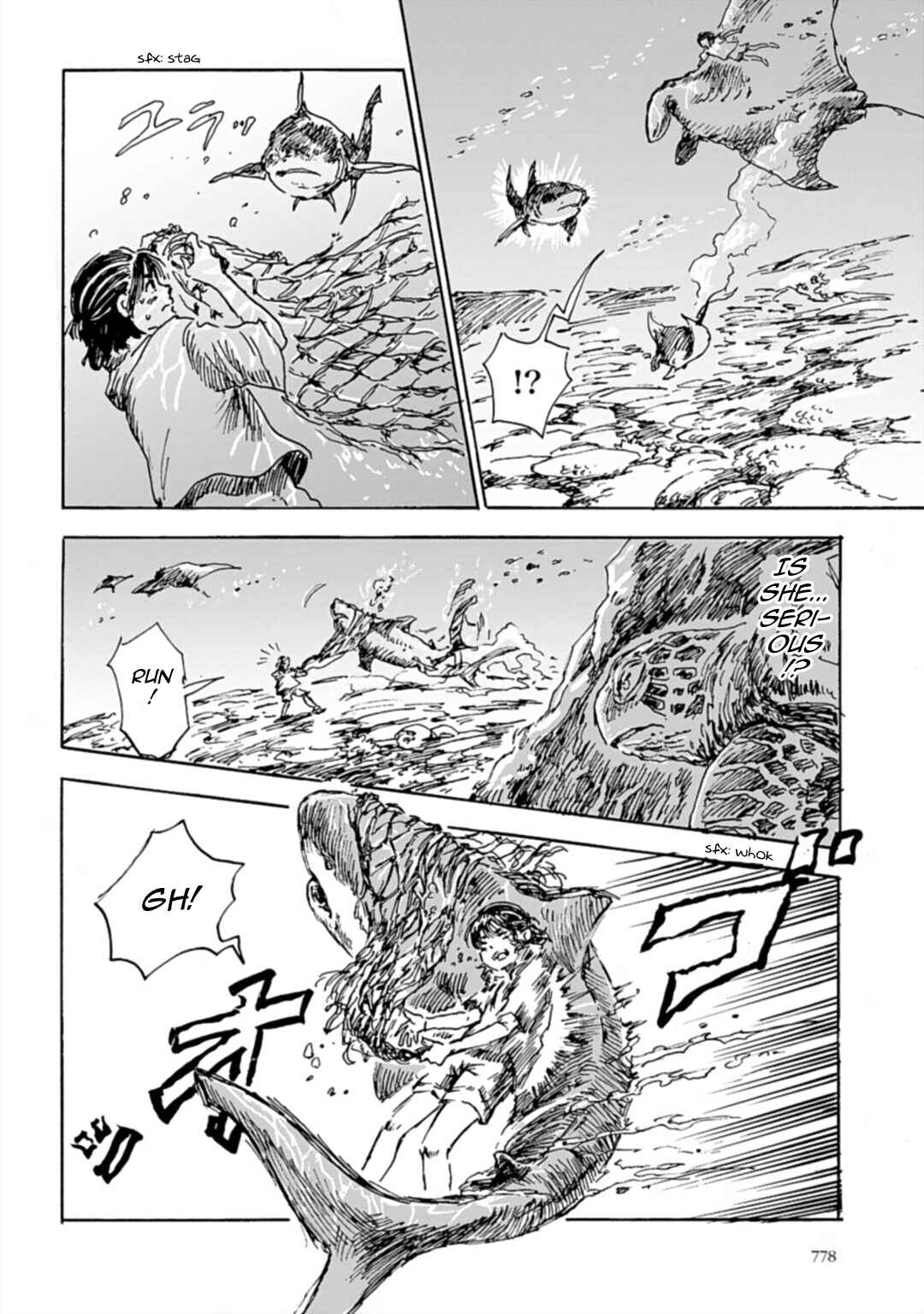 Umi no Koe ga Kikitakute Chapter Magazine Version - Page 30