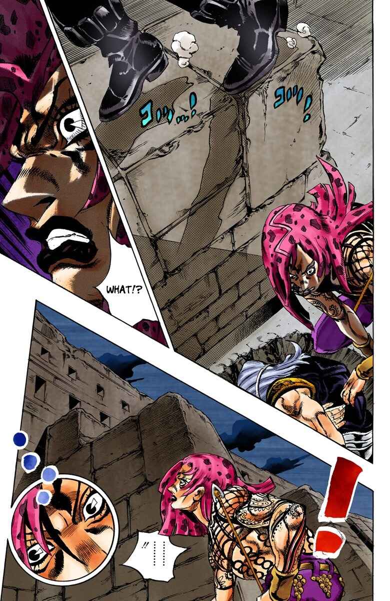 JoJo no Kimyou na Bouken: Part 5 - Ougon no Kaze Color-ban Chapter 132 - Page 12