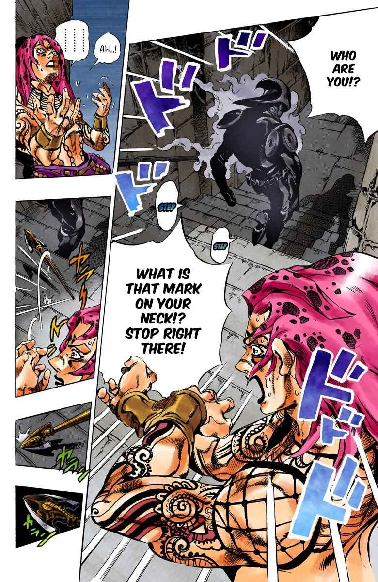 JoJo no Kimyou na Bouken: Part 5 - Ougon no Kaze Color-ban Chapter 132 - Page 15