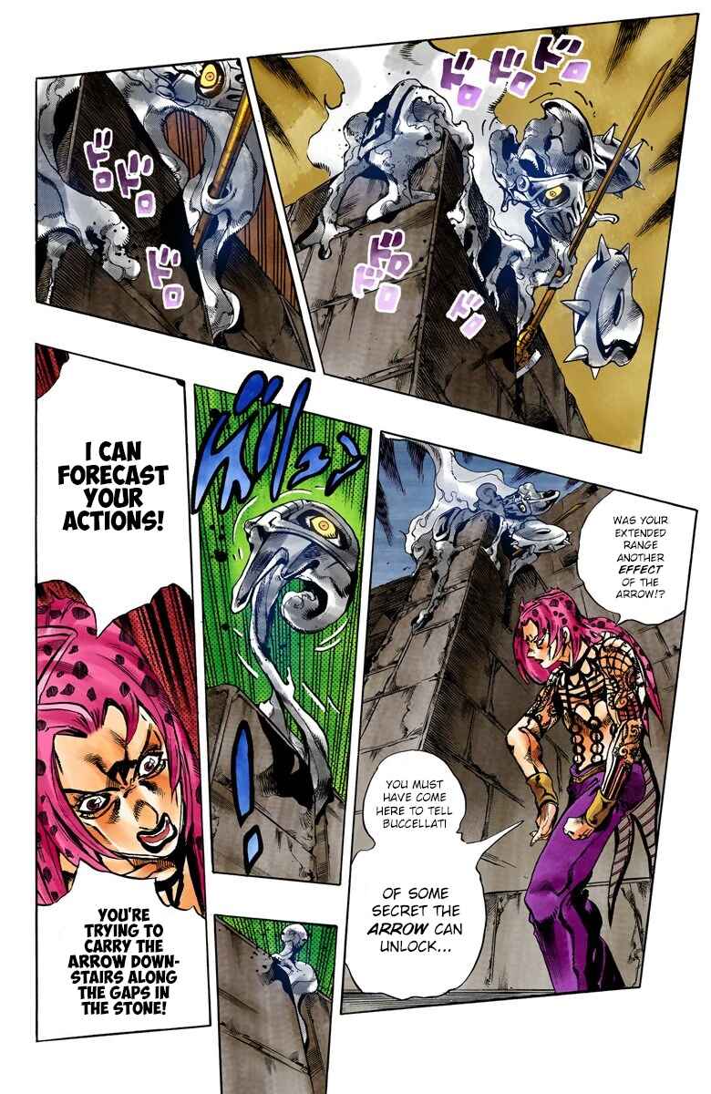 JoJo no Kimyou na Bouken: Part 5 - Ougon no Kaze Color-ban Chapter 132 - Page 6