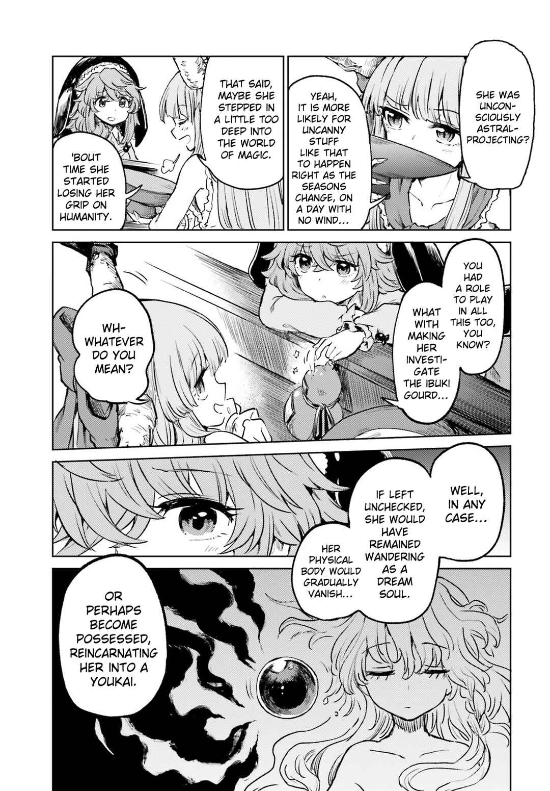 Touhou Suichouka: Lotus Eater-tachi no Suisei Chapter 60 - Page 24