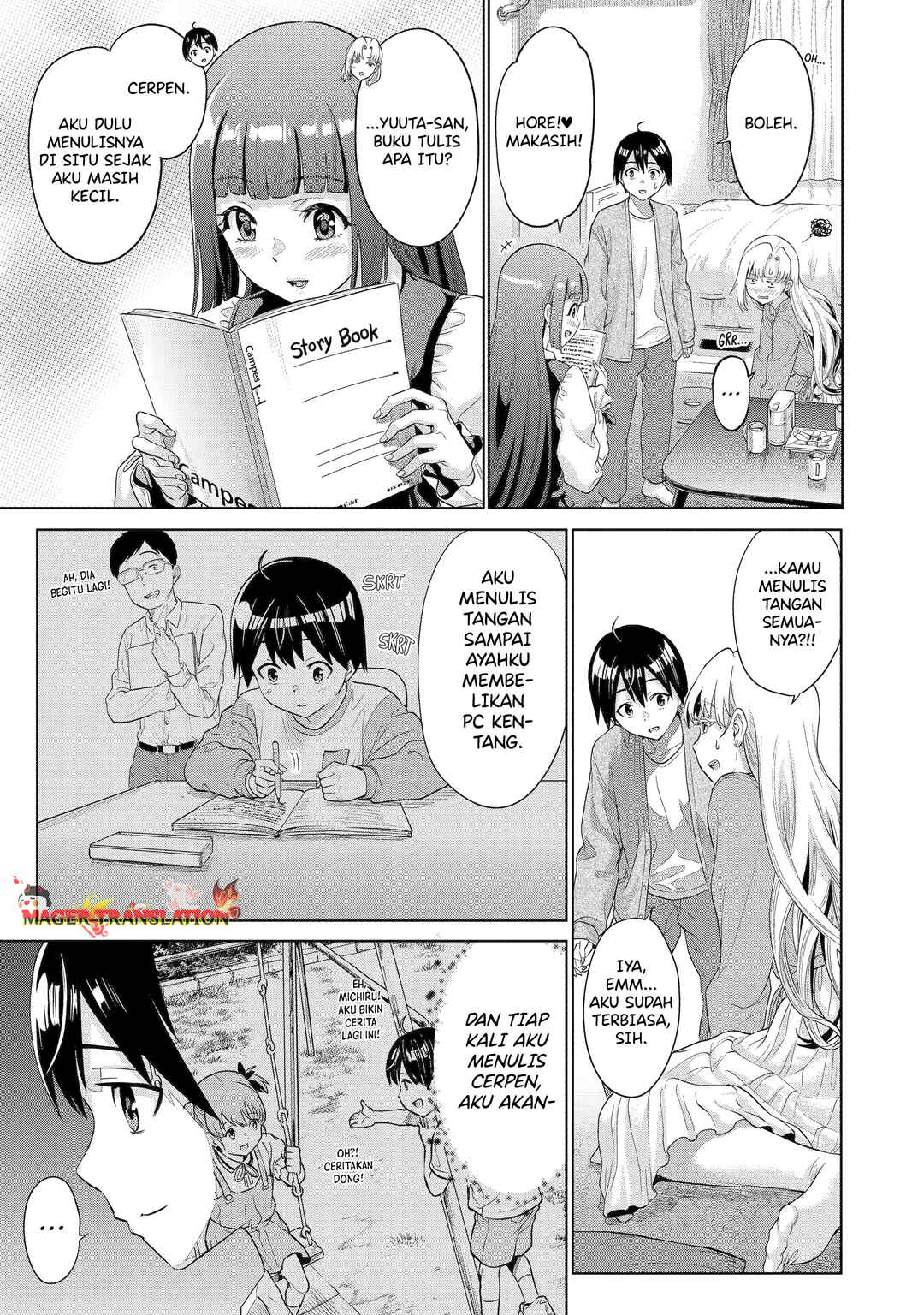 Koukousei WEB Sakka no Mote Seikatsu: "Anta ga Kami Sakka na Wakenai desho" to Boku o Futta Osananajimi ga Koukai Shiteru kedo Mou Osoi Chapter 14 - Page 15