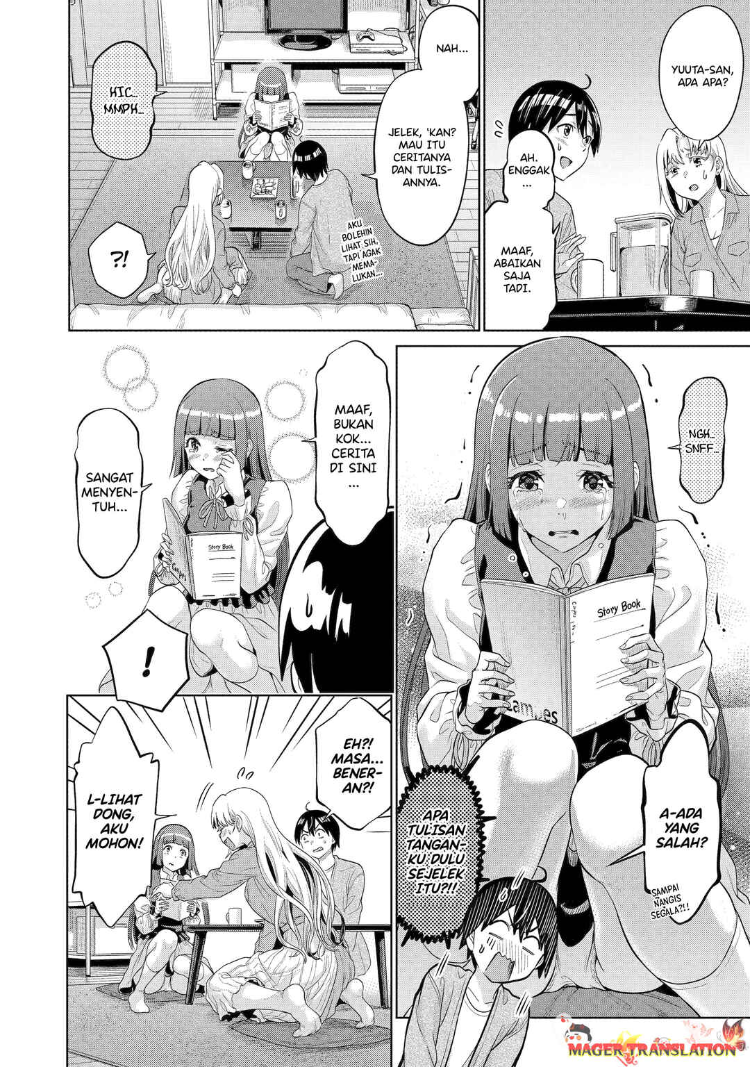 Koukousei WEB Sakka no Mote Seikatsu: "Anta ga Kami Sakka na Wakenai desho" to Boku o Futta Osananajimi ga Koukai Shiteru kedo Mou Osoi Chapter 14 - Page 16
